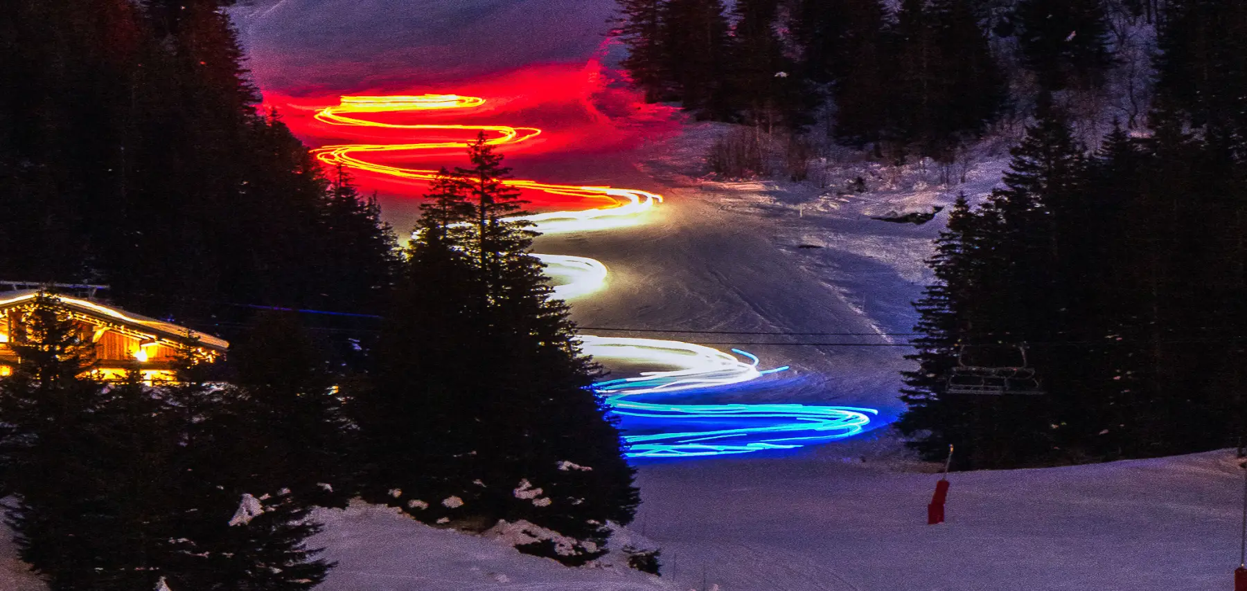 Descente aux Flambeaux Notre-Dame-de-Bellecombe