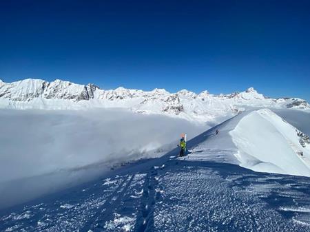 Course de ski alpinisme - La monstre raide et belle