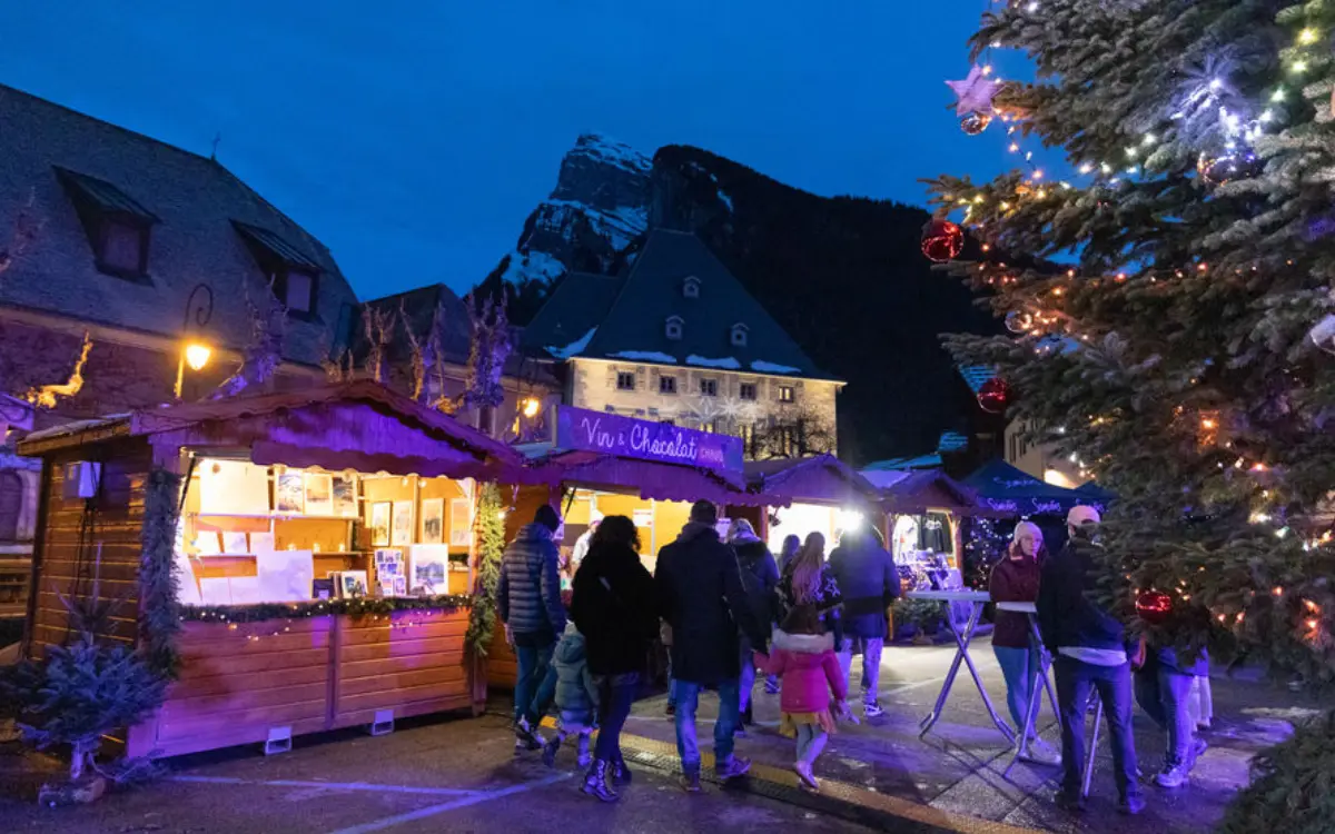Le village de Noël de Samoëns